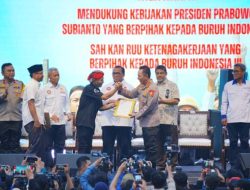 Kapolri: Buruh dan Polri Bersinergi Jaga Stabilitas Kamtibmas