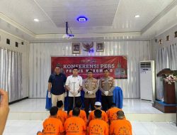 9 Pelaku Kriminal Diringkus Polres Mukomuko dalam Operasi Musang Nala 2025