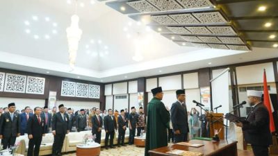 Gubernur Bengkulu Lantik Riduan, Komisaris Independen Bank Bengkulu