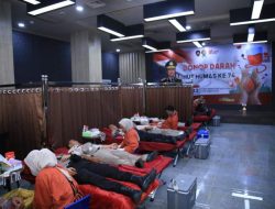 HUT ke-74, Humas Polri Gelar Donor Darah Serentak — 16.619 Kantong Terkumpul
