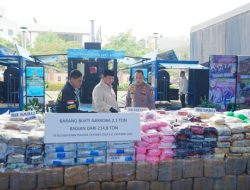 Presiden Prabowo Pimpin Pemusnahan 214,84 Ton Narkoba