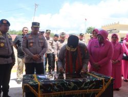 Kapolda Bengkulu Resmikan Barak Siaga Brimob di Bengkulu Utara