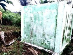 Dugaan Korupsi Dana Desa Kayu Manis, Bak Air Terbengkalai
