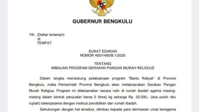 Beras 5 Kg Cuma Rp20 Ribu, Helmi Hasan Hadirkan Solusi Religius