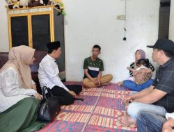 Fikri dan Ketua YJI Rejang Lebong Kunjungi Nazwa, Bocah Jantung Bocor