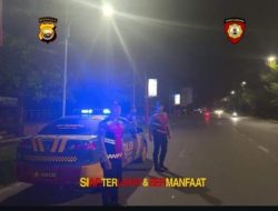 Antisipasi Premanisme dan Balap Liar, Ditsamapta Gelar Patroli Malam