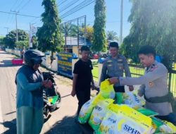 Ditpolairud Polda Bengkulu Gelar Pasar Beras Murah, Warga Antusias!