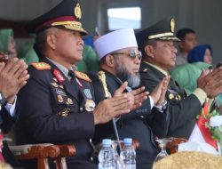 Kapolda Hadiri Upacara HUT ke-80 TNI, Tegaskan Sinergi TNI-Polri