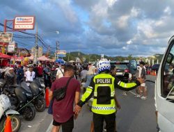 MotoGP Selesai, Polisi Tetap Siaga Amankan Wisatawan di Lombok