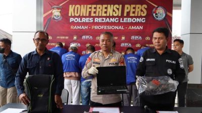 Operasi Musang Nala 2025: Polres Rejang Lebong Mengamankan Puluhan Pelaku dan Barang Bukti