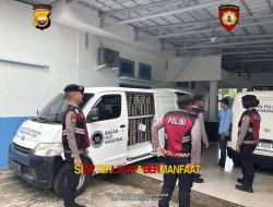 Polda Bengkulu Kawal Pendistribusian MBG ke Sekolah Sekolah