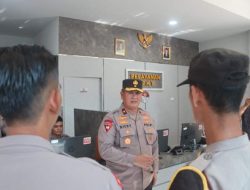 Wakapolda Bengkulu Tinjau Gedung Pamapta Rejang Lebong