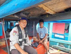 Ditpolairud Polda Bengkulu Patroli Kapal di Perairan Pulau Baai