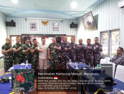 Staf Ahli Panglima TNI Gelar Audensi dan Puldata di Mako Lanal Bengkulu