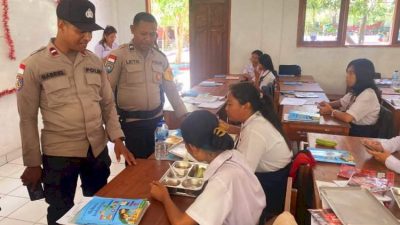 Jangkau Ribuan Anak, Kapolda NTT Jamin Kualitas dan Keamanan Pangan SPPG Polri