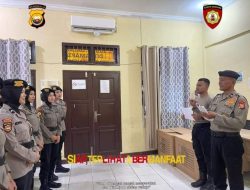 Polwan Ditsamapta Asah Kemampuan Negosiasi Hadapi Situasi Unras