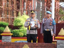 Polres Rejang Lebong Gelar Upacara Deklarasi dan Penandatanganan Pakta Integritas Bebas Narkoba