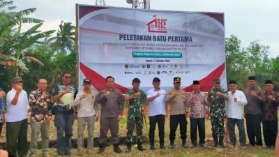 Wabup Rejang Lebong Pimpin Peletakan Batu Pertama Koperasi Desa Merah Putih