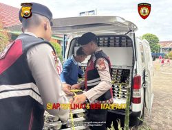 Ditsamapta Polda Bengkulu Kawal Pendistribusian Makan Bergizi Gratis