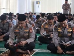 Binrohtal Polda Bengkulu Teguhkan Spiritualitas dan Persaudaraan Lewat Zoom Meeting