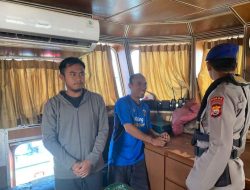 Ditpolairud Patroli di Pulau Tikus, Sapa Nelayan dan ABK Tugboat