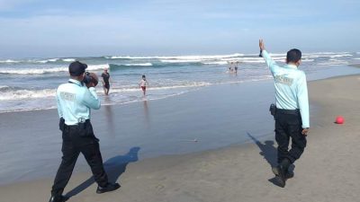 Ditpamobvit Patroli Dialogis di Pantai Panjang dan Pasir Putih