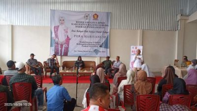 Ratusan Tokoh Masyarakat Padati Reses Wakil Ketua I DPRD Rejang Lebong, Aspirasi Warga Mengalir Deras