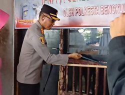 Kapolresta Bengkulu Bedah Rumah Personel, Anggaran dari Sedekah Anggota