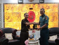 Kajati Bengkulu dan Danlanal Bengkulu Perkuat Sinergi Penegakan Hukum dan Keamanan Maritim