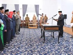 Rotasi Jabatan di Pemkot Bengkulu, 7 Pejabat Eselon II Dilantik