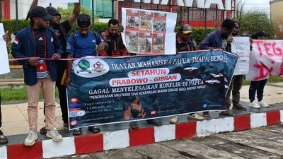 Mahasiswa Papua di Bengkulu Gelar Aksi Damai, Desak Pemerintah Tuntaskan Konflik di Tanah Papua