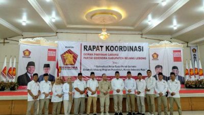 DPC Gerindra Rejang Lebong Gelar Rakor, Juhendra Bidik Kemenangan Lebih Besar di Pemilu 2029