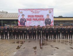 Kapolda Bengkulu Pimpin Upacara Hari Pahlawan di Polda Bengkulu