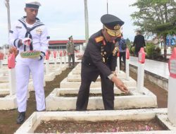 Kapolda Bengkulu Ikuti Upacara Ziarah Nasional Peringati Hari Pahlawan