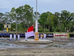 Choirul Huda Pimpin Upacara Hari Pahlawan di Kantor Bupati Mukomuko