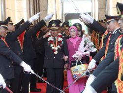 Polda Bengkulu Gelar Upacara Wisuda Purna Bhakti
