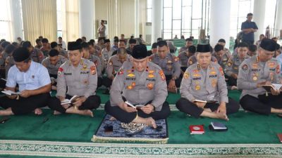 Pembinaan Rohani Polda Bengkulu Perkuat Iman dan Etika Pelayanan