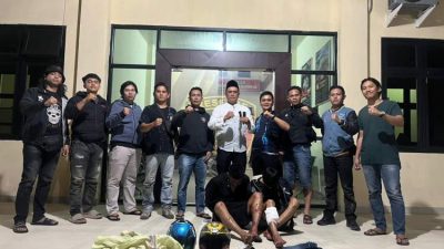 Pengejaran di Danau Mas, Dua Pelaku Curanmor Ditangkap Polisi