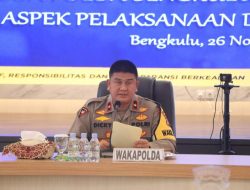 Wakapolda Bengkulu Tekankan Penguatan Transparansi Lewat Audit Kinerja Itwasda