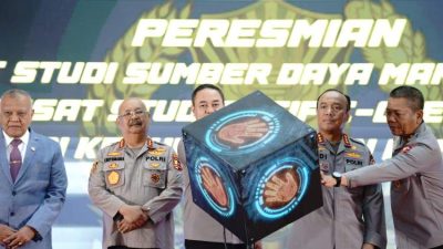 STIK Lemdiklat Polri Resmikan Tiga Pusat Studi Baru, Perkuat Riset Kepolisian