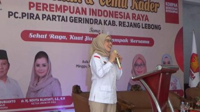 Partai Gerindra Perkuat Internal melalui Serasehan dan Temu Kader di Rejang Lebong