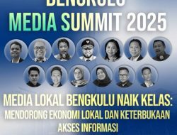 Bengkulu Catat Sejarah, Jadi Provinsi Pertama di Sumatra Gelar Local Media Summit