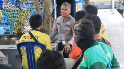 Sinergi Polri dan Ojol, Kapolda Bengkulu Tinjau Gerai Ojol Kamtibmas