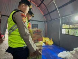 Polres Purbalingga Gerak Cepat Bantu Korban Tanah Bergerak di Desa Maribaya