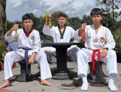 Siswa SMA KTB Borong Medali di Turnamen Taekwondo Kadispora Cup Sleman 2025
