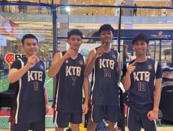Tim Basket SMA KTB Juara 1 Turnamen Pakuwon Sport 3 on 3 Basketball U16