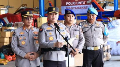 Polri Kerahkan Ratusan Personel Perkuat Penanganan Bencana