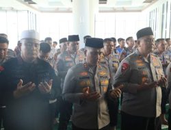 Polda Bengkulu Gelar Salat Gaib dan Istighosah untuk Korban Bencana