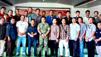 Kodim 0428/Mukomuko Perkuat Sinergi Bersama Media dan LSM Lewat Komsos