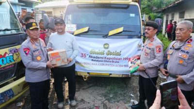 Wakapolri Tinjau Banjir Aceh Tamiang, Pastikan Bantuan Akpol ’90 Tepat Sasaran